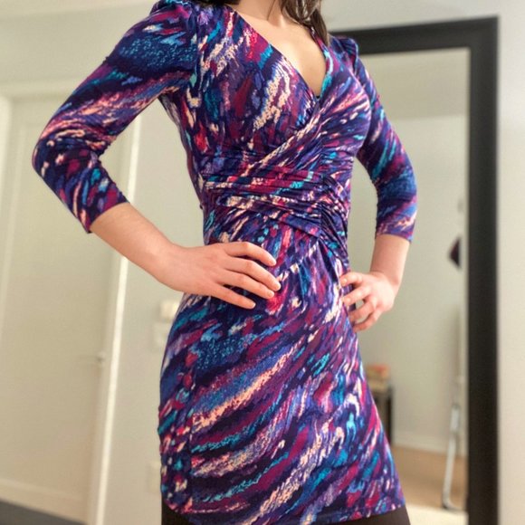 Armani Exchange Dresses & Skirts - 🛍 BOGO 🛍 Armani Exchange Purple Dress